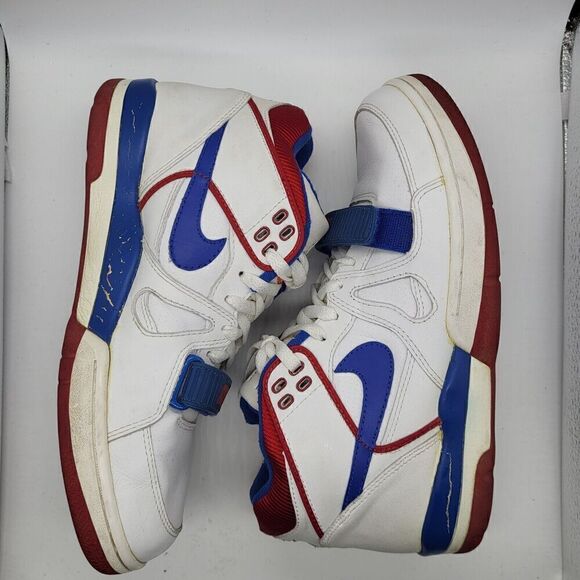 2003 Nike Air Alpha Force II 2 Air Jordan Sneakers Size 10 Retro Y2K 307718 141 - Picture 8 of 16